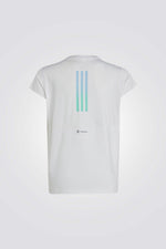 ADIDAS - טישירט לילדות 3-STRIPES בצבע לבן - MASHBIR//365