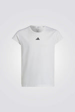 ADIDAS - טישירט לילדות 3-STRIPES בצבע לבן - MASHBIR//365
