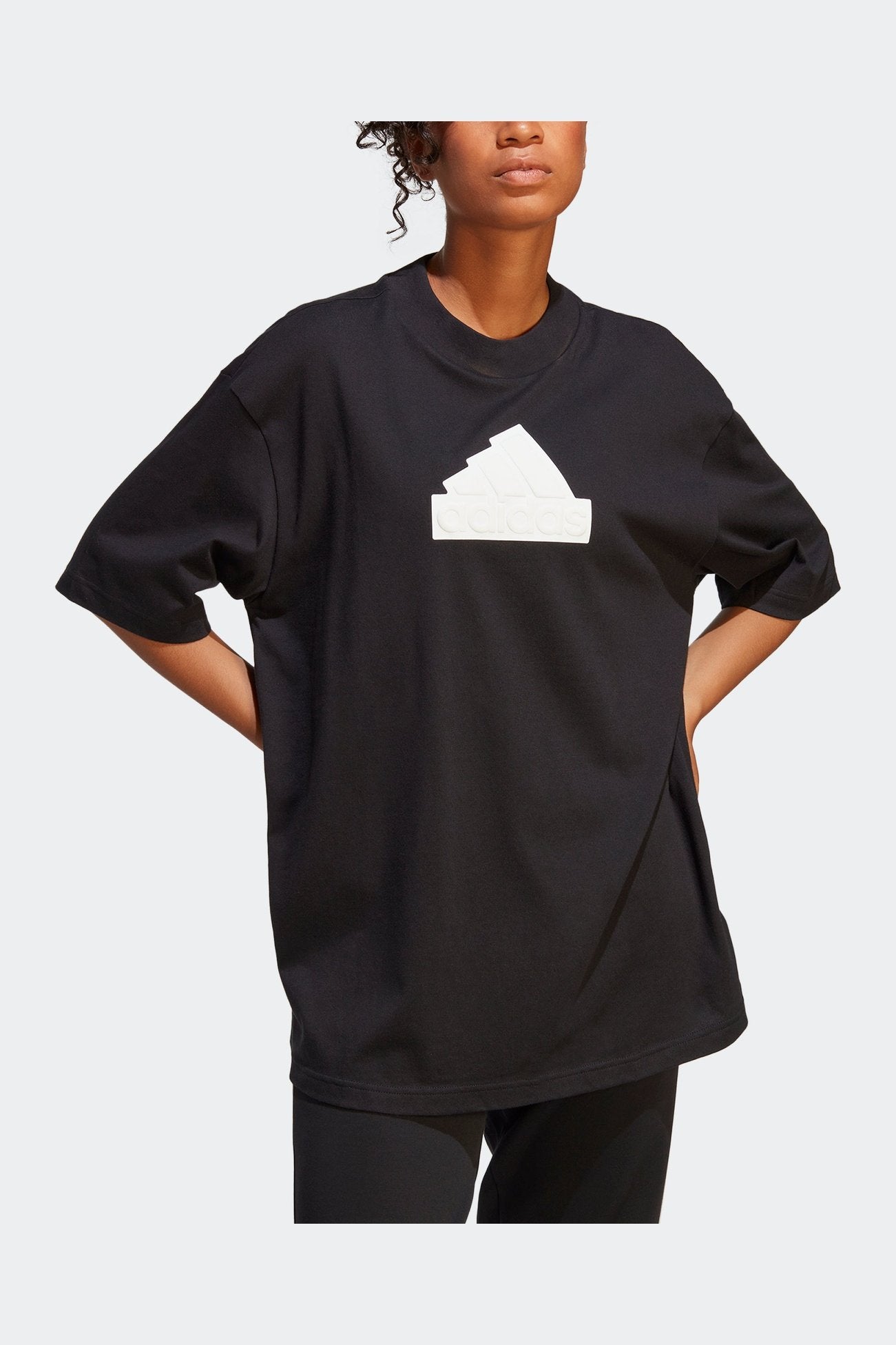 ADIDAS - טישירט לנשים BOYFRIEND בצבע שחור - MASHBIR//365