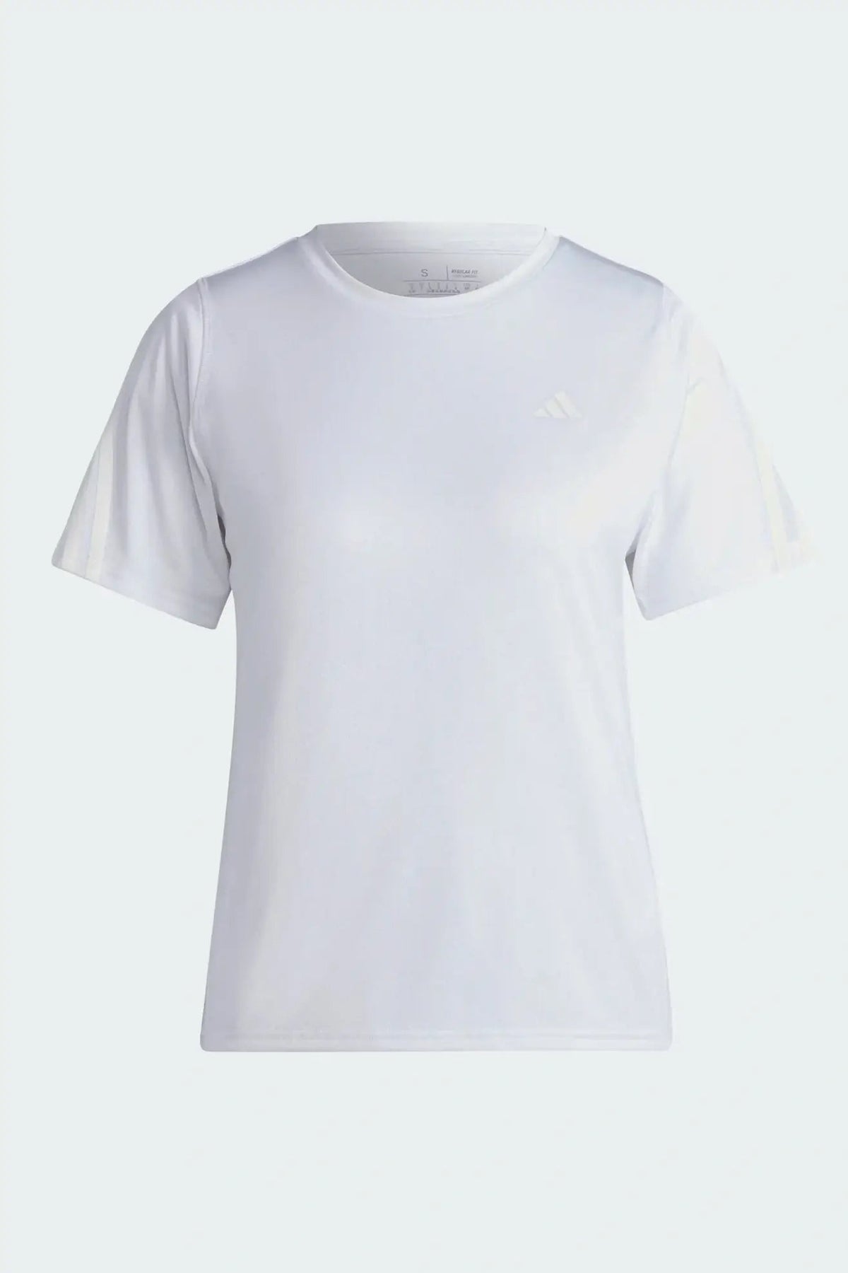 ADIDAS - טישירט לנשים RUN ICONS 3-STRIPES בצבע לבן - MASHBIR//365