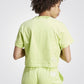 ADIDAS - טישירט לנשים SCRIBBLE EMBROIDERY בצבע ירוק - MASHBIR//365 - 2