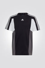ADIDAS - טישירט לנוער בצבע שחור ואפור - MASHBIR//365