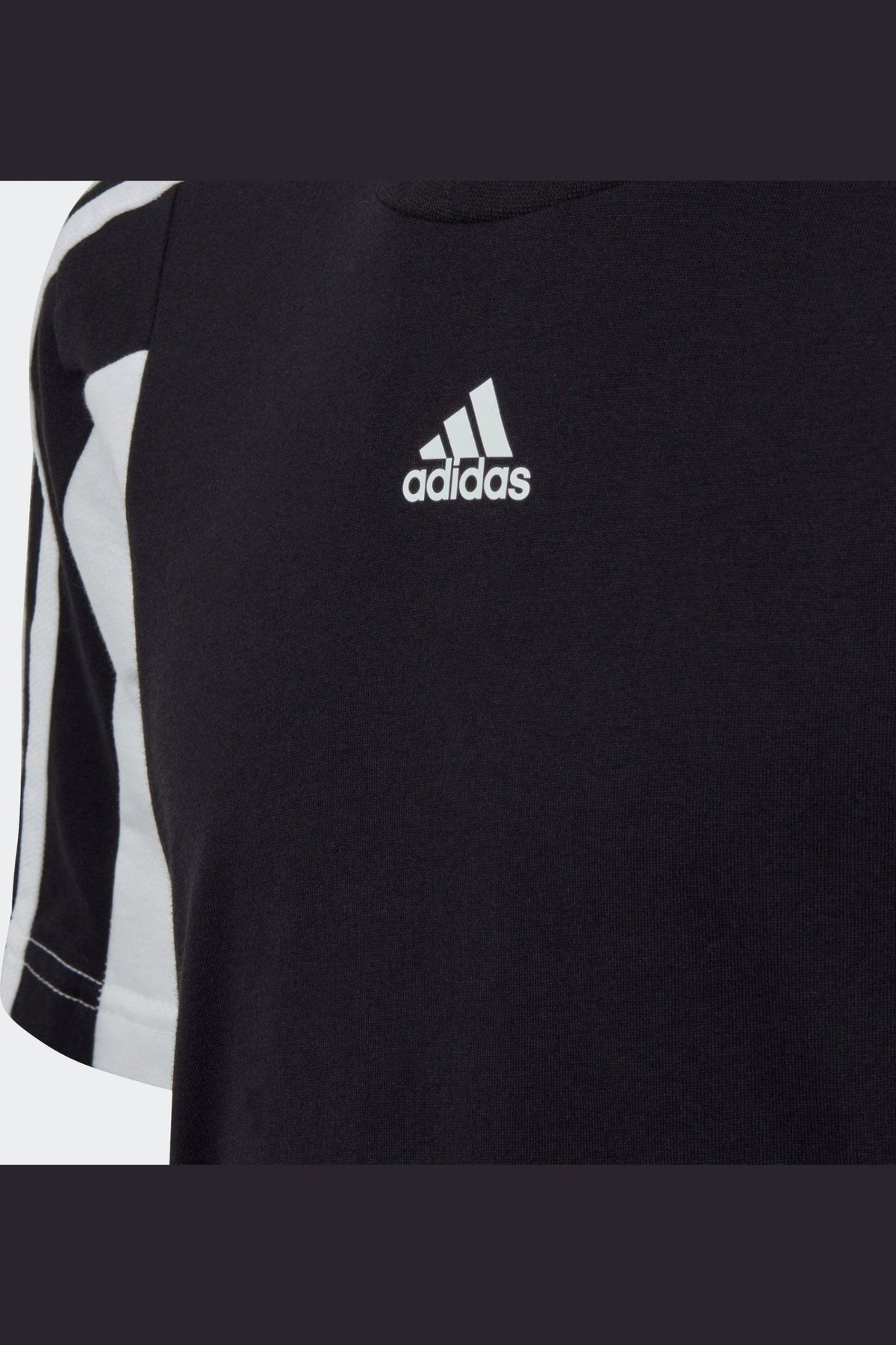 ADIDAS - טישירט לנוער בצבע שחור ואפור - MASHBIR//365