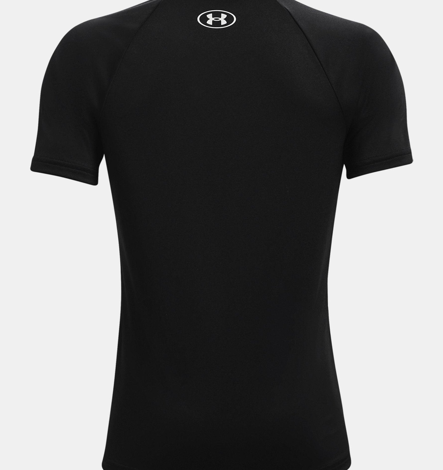 UNDER ARMOUR - טישירט לנוער Big Logo בצבע שחור - MASHBIR//365