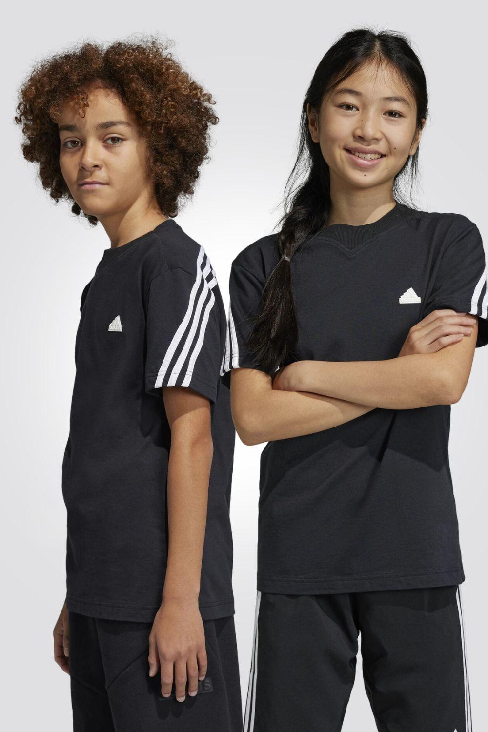 ADIDAS - טישירט לנוער FUTURE ICONS 3-STRIPES בצבע שחור - MASHBIR//365