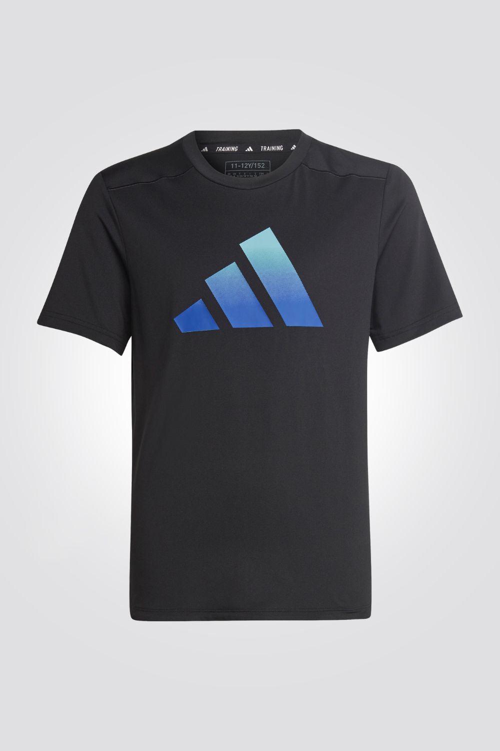 ADIDAS - טישירט לנוער TRAIN ICONS AEROREADY בצבע שחור - MASHBIR//365