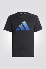 ADIDAS - טישירט לנוער TRAIN ICONS AEROREADY בצבע שחור - MASHBIR//365