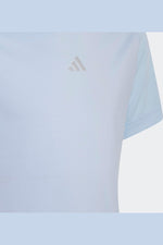 ADIDAS - טישירט לנוער U RUN 3S בצבע תכלת - MASHBIR//365