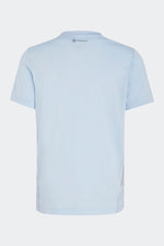 ADIDAS - טישירט לנוער U RUN 3S בצבע תכלת - MASHBIR//365