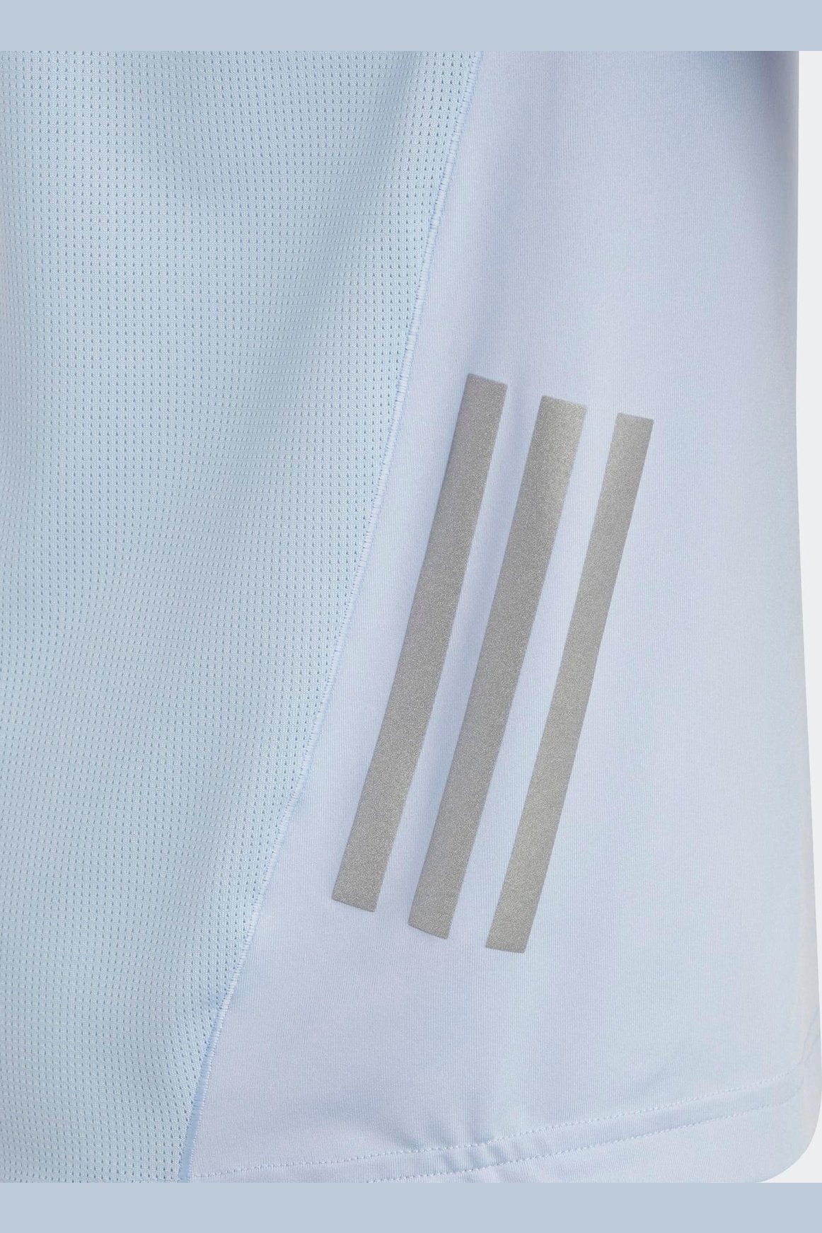 ADIDAS - טישירט לנוער U RUN 3S בצבע תכלת - MASHBIR//365