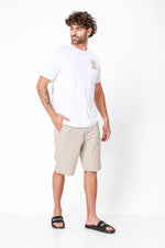 TIMBERLAND - טישירט LOGO בצבע לבן - MASHBIR//365