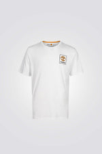 TIMBERLAND - טישירט LOGO בצבע לבן - MASHBIR//365