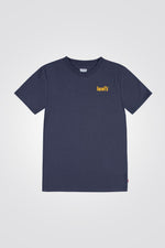 LEVI'S - טישירט LOGO V-NECK בצבע כחול לנוער - MASHBIR//365