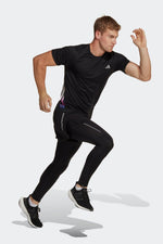 ADIDAS - טישירט לריצה RUN ICONS בצבע שחור - MASHBIR//365