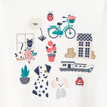 OBAIBI - טישירט לתינוקות בצבע לבן - MASHBIR//365