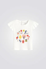 OBAIBI - טישירט לתינוקות בצבע לבן - MASHBIR//365