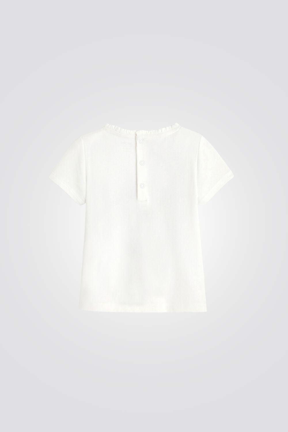 OBAIBI - טישירט לתינוקות בצבע לבן - MASHBIR//365