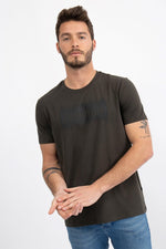 NAUTICA - טישירט לוגו בצבע ירוק - MASHBIR//365