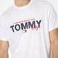 Tommy Hilfiger - טישירט לוגו בצבע לבן - MASHBIR//365 - 5