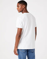 WRANGLER - טישירט לוגו בצבע לבן - MASHBIR//365