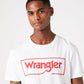 WRANGLER - טישירט לוגו בצבע לבן - MASHBIR//365 - 3