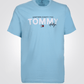 Tommy Hilfiger - טישירט לוגו בצבע תכלת - MASHBIR//365 - 6