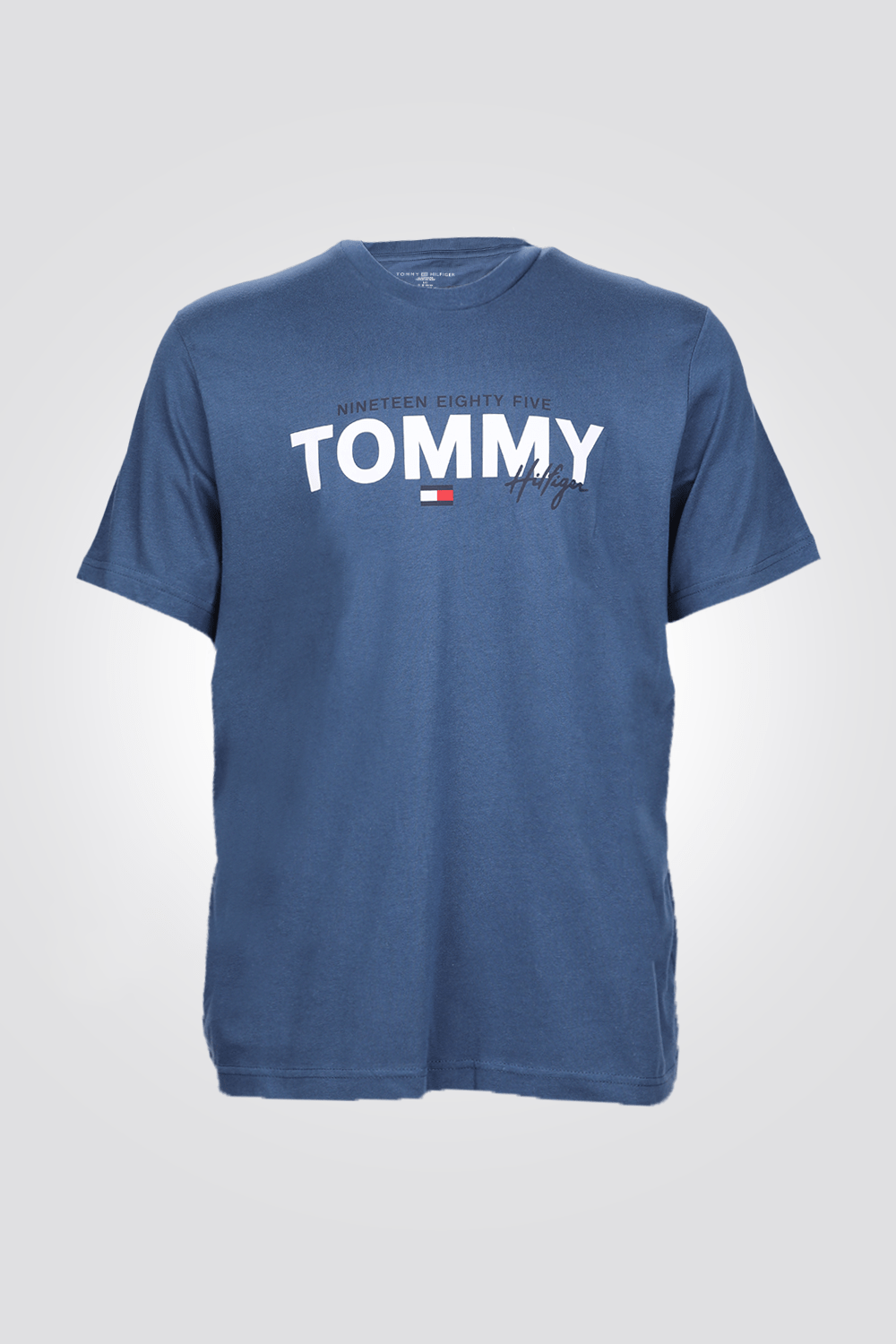 Tommy Hilfiger - טישירט לוגו בצבע כחול - MASHBIR//365