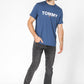 Tommy Hilfiger - טישירט לוגו בצבע כחול - MASHBIR//365 - 3