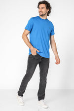 Tommy Hilfiger - טישירט לוגו בצבע כחול - MASHBIR//365