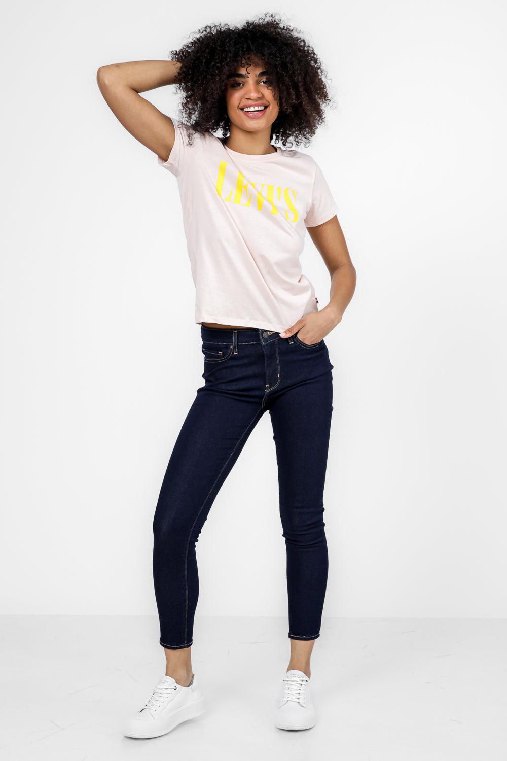 LEVI'S - טישירט לוגו בצבע ורוד - MASHBIR//365