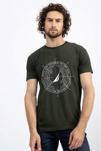 NAUTICA - טישירט לוגו FOREST NIGHT - MASHBIR//365
