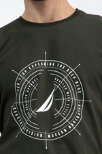 NAUTICA - טישירט לוגו FOREST NIGHT - MASHBIR//365