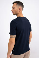 NAUTICA - טישירט לוגו עגול צבע NAVY - MASHBIR//365