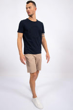 NAUTICA - טישירט לוגו עגול צבע NAVY - MASHBIR//365