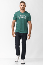 LEVI'S - טישירט לוגו קצרה בצבע ירוק - MASHBIR//365