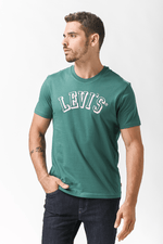 LEVI'S - טישירט לוגו קצרה בצבע ירוק - MASHBIR//365