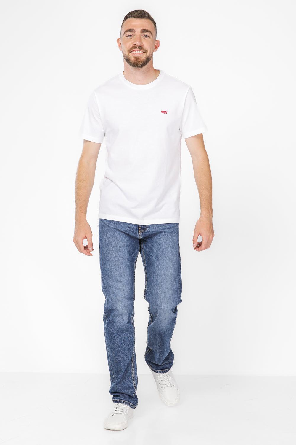 LEVI'S - טישירט לוגו קצרה בצבע לבן - MASHBIR//365