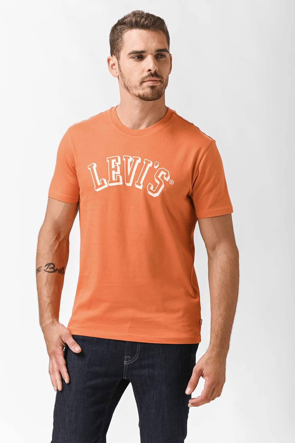 LEVI'S - טישירט לוגו קצרה בצבע כתום - MASHBIR//365