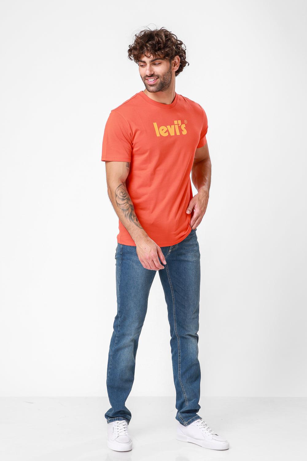 LEVI'S - טישירט לוגו כתומה - MASHBIR//365