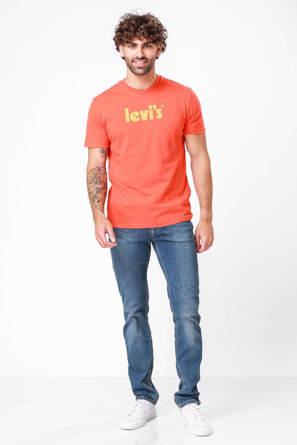 LEVI'S - טישירט לוגו כתומה - MASHBIR//365