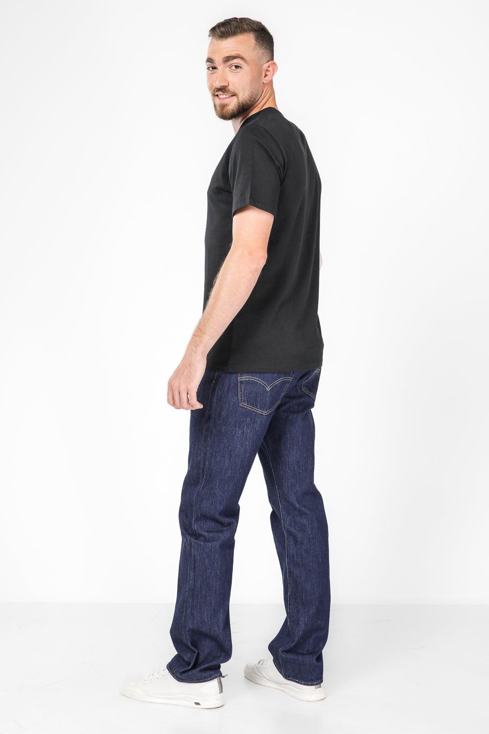 LEVI'S - טישירט עם כיתוב לוגו בצבע שחור - MASHBIR//365