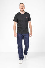 LEVI'S - טישירט עם כיתוב לוגו בצבע שחור - MASHBIR//365