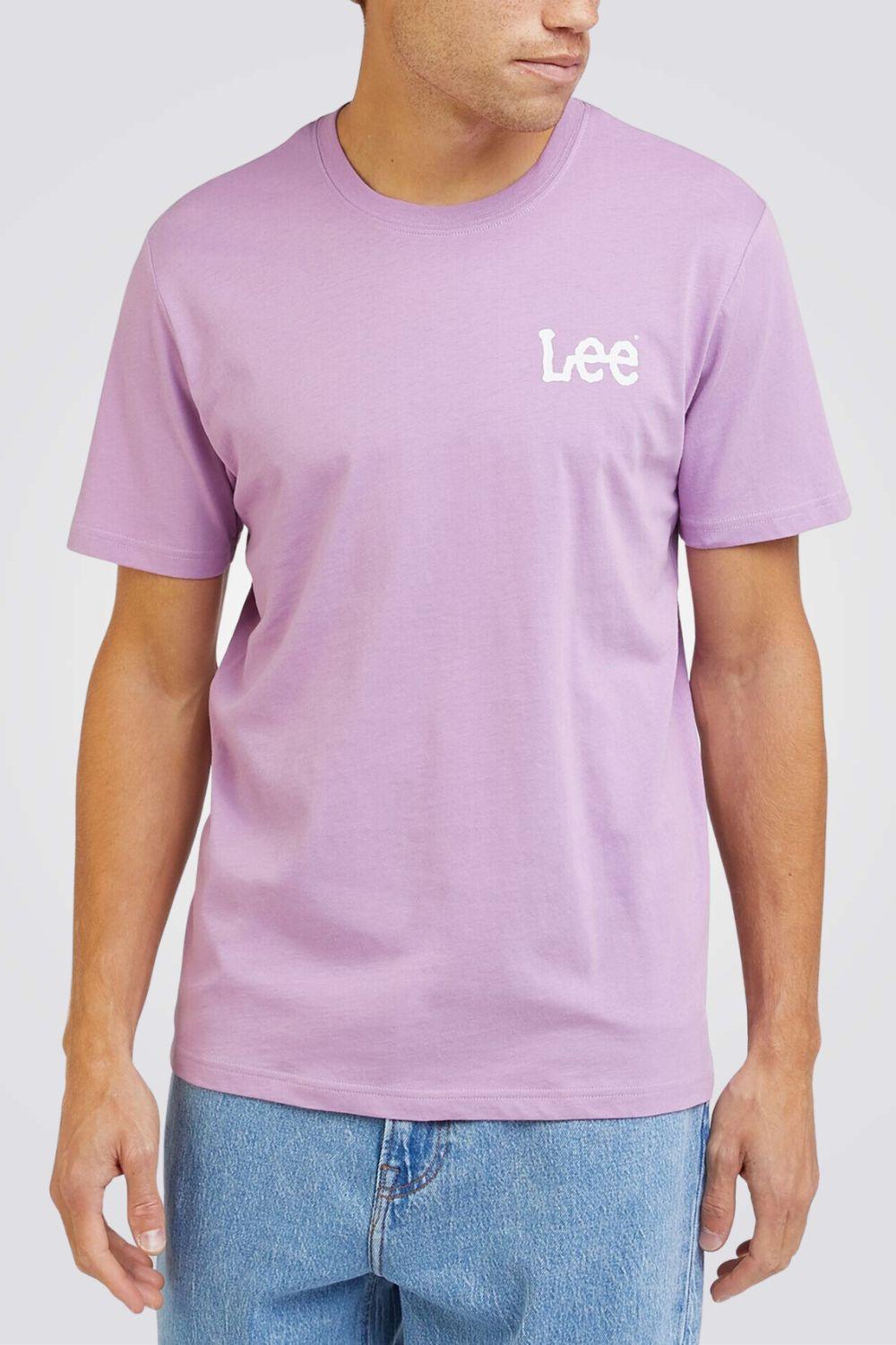 LEE - טישירט MEDIUM WOBBLY בצבע סגול לילך - MASHBIR//365