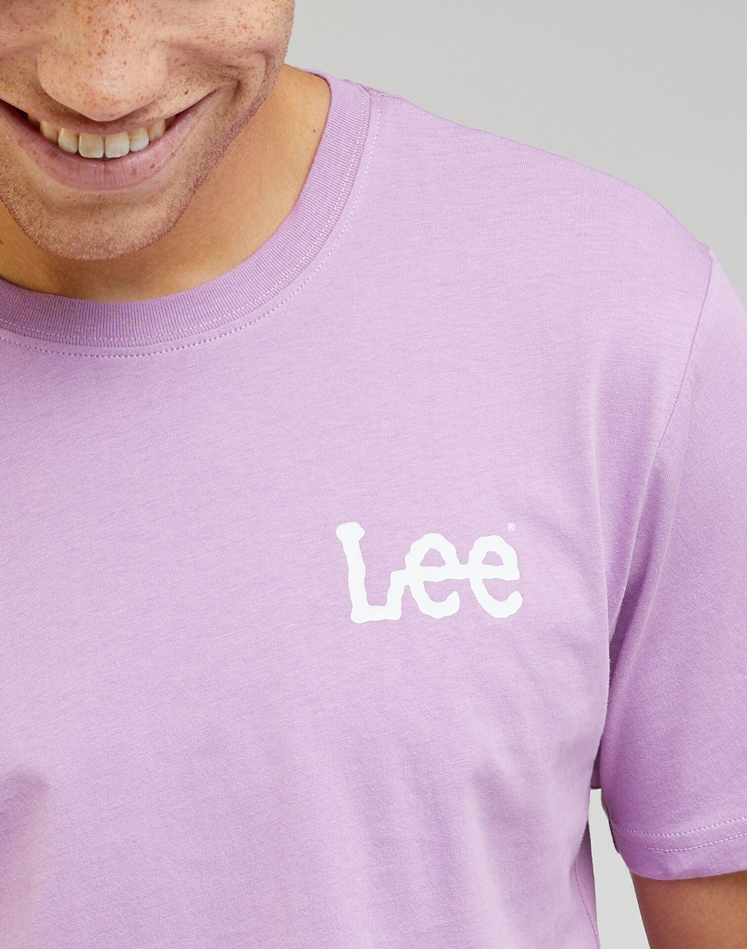 LEE - טישירט MEDIUM WOBBLY בצבע סגול לילך - MASHBIR//365