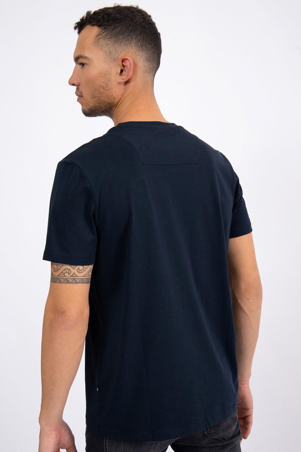 NAUTICA - טישירט NAVY עם כיתוב לוגו - MASHBIR//365