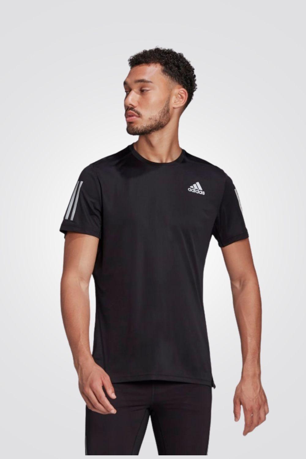 ADIDAS - טישירט OWN THE RUN TEE בצבע שחור - MASHBIR//365