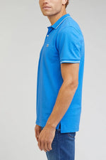 LEE - טישירט PIQUE POLO בצבע תכלת - MASHBIR//365