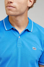 LEE - טישירט PIQUE POLO בצבע תכלת - MASHBIR//365