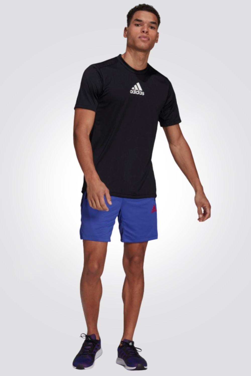 ADIDAS - טישירט PRIMEBLUE DESIGNED בצבע שחור - MASHBIR//365