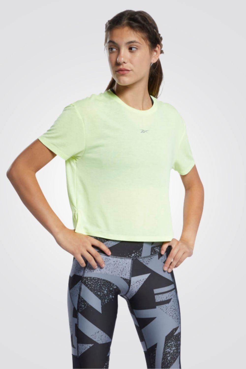 REEBOK - טישירט Run Essentials בצבע מנטה - MASHBIR//365